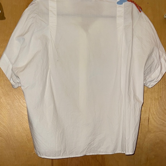 Dhruv Kapoor Anthropologie Floral sequin top Size M - Picture 7 of 8